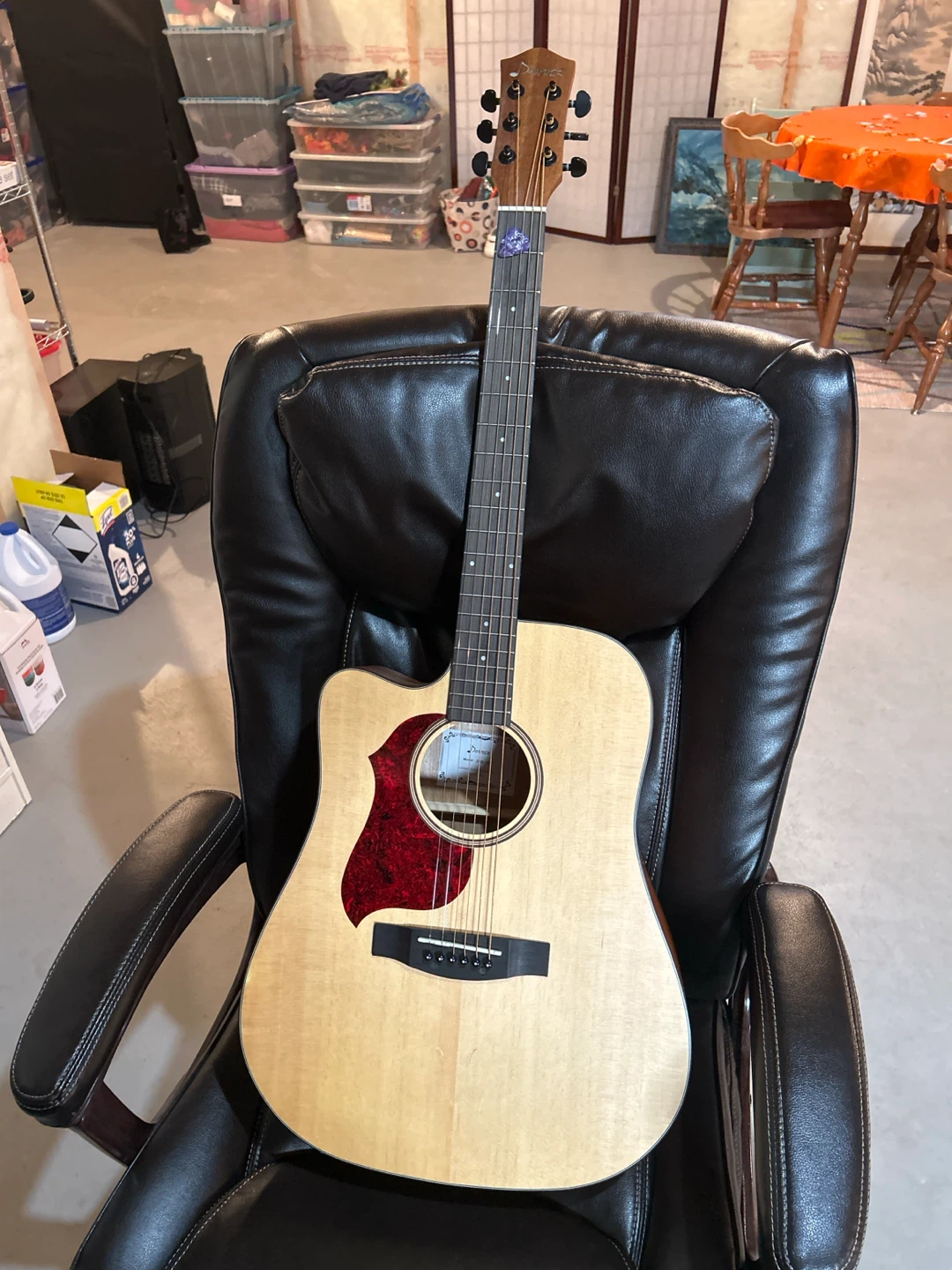 Donner Acoustic Guitar Left Handed