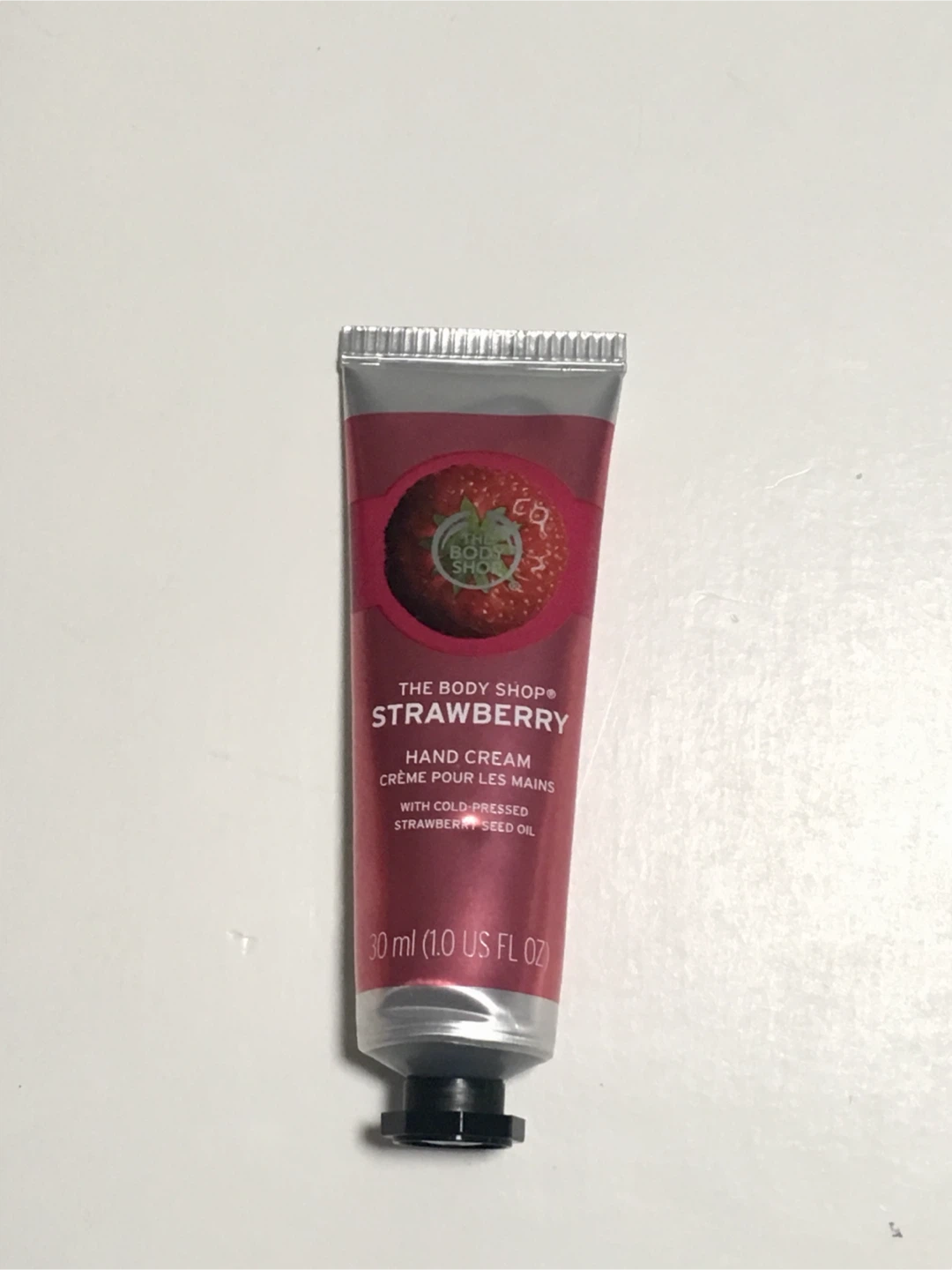 New The Body Shop Strawberry Hand Cream 30 ml