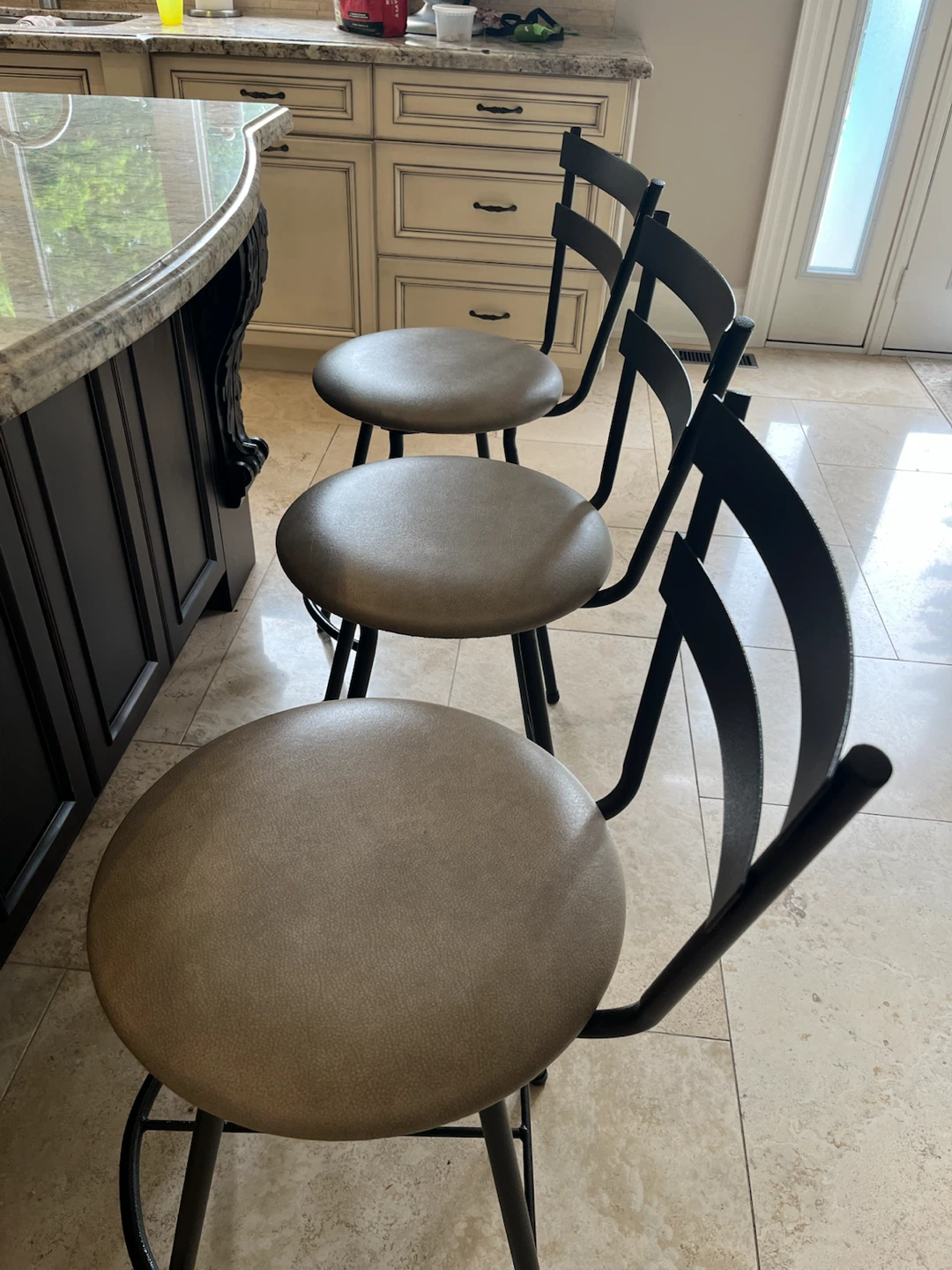 Set of 3 Bar Stools