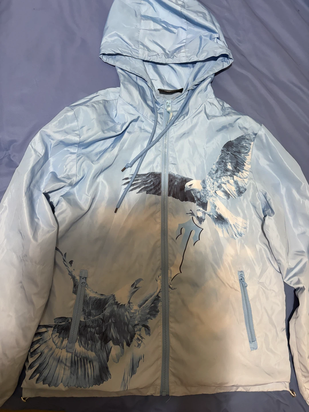 Trapstar Eagle Print Windbreaker Jacket