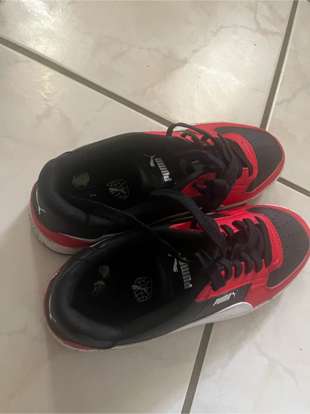 Puma Sneakers Black Red White - photo 2
