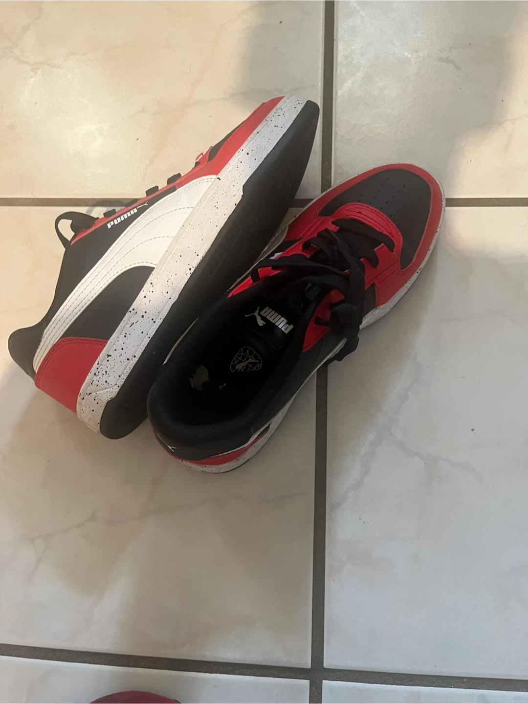 Puma Sneakers Black Red White - photo 3