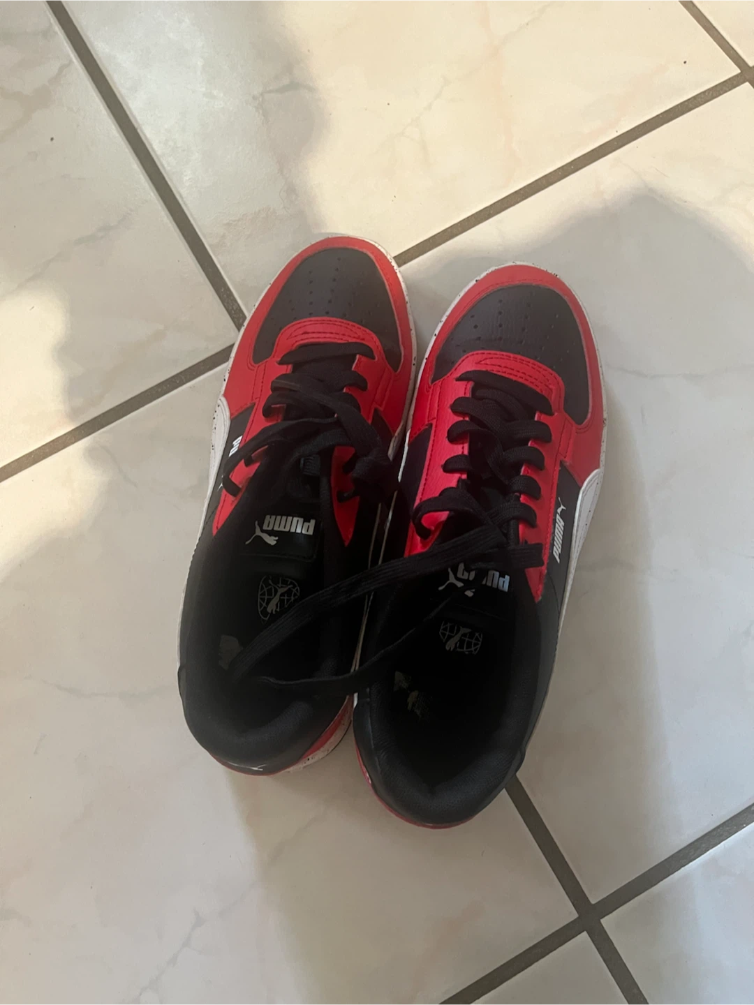 Puma Sneakers Black Red White - photo 4