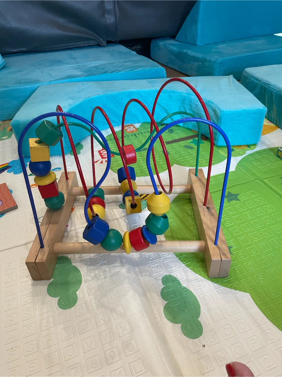 Wooden Bead Maze Toy