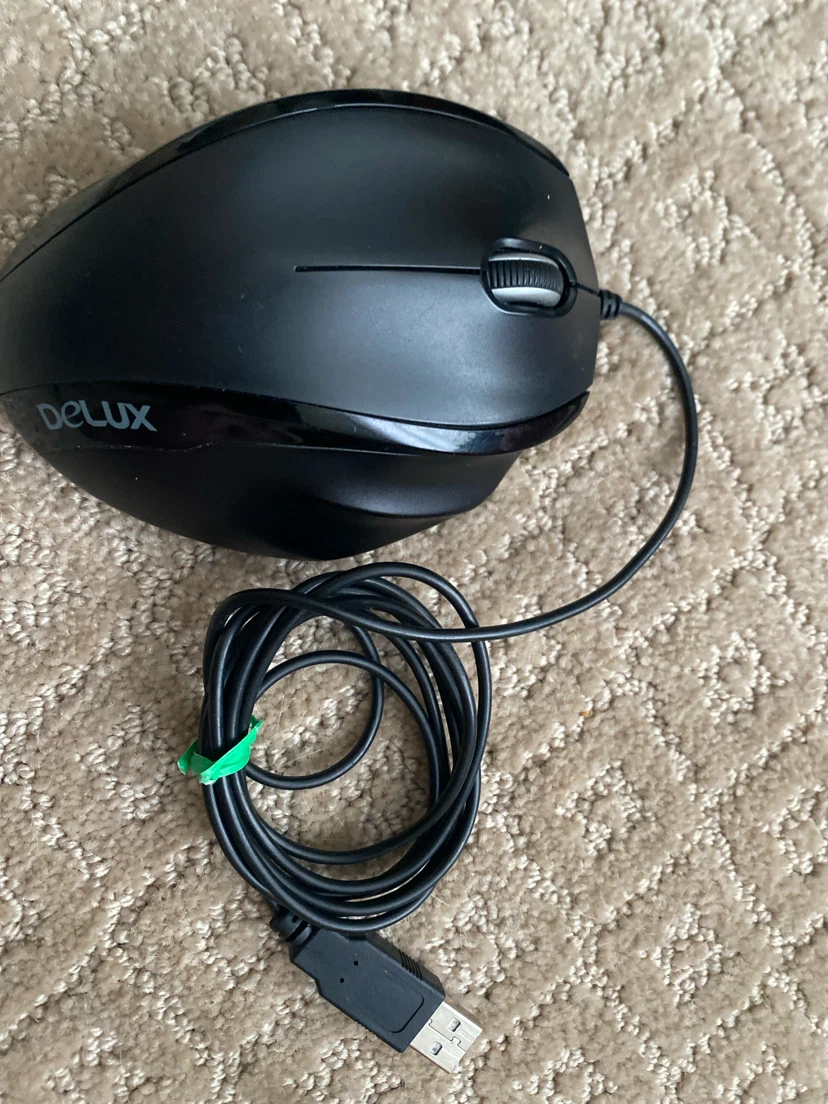 Delux Wired Optical Mouse M396
