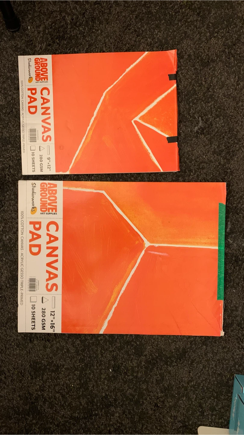 Canvas Pads and disposable Palette - photo 2
