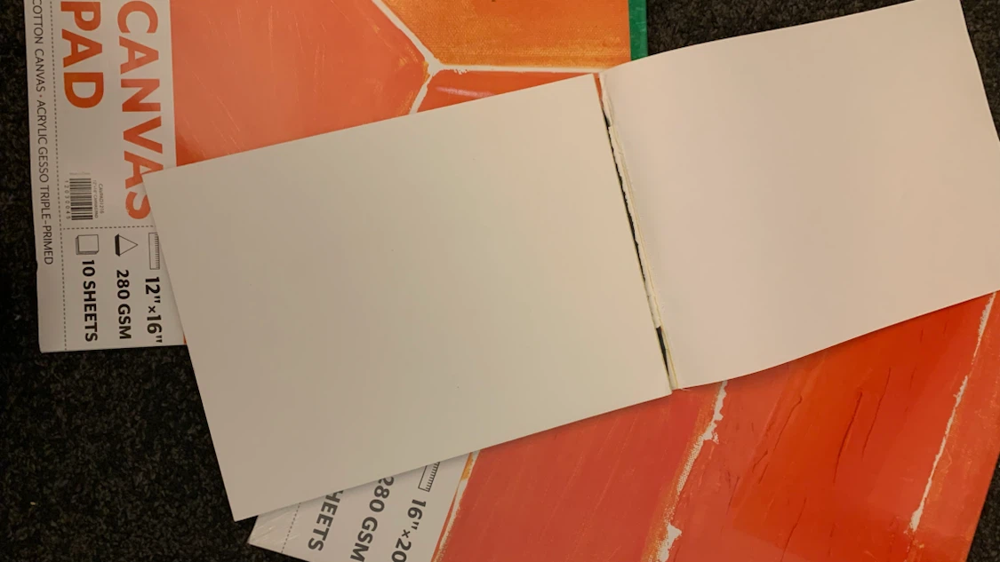 Canvas Pads and disposable Palette - photo 4