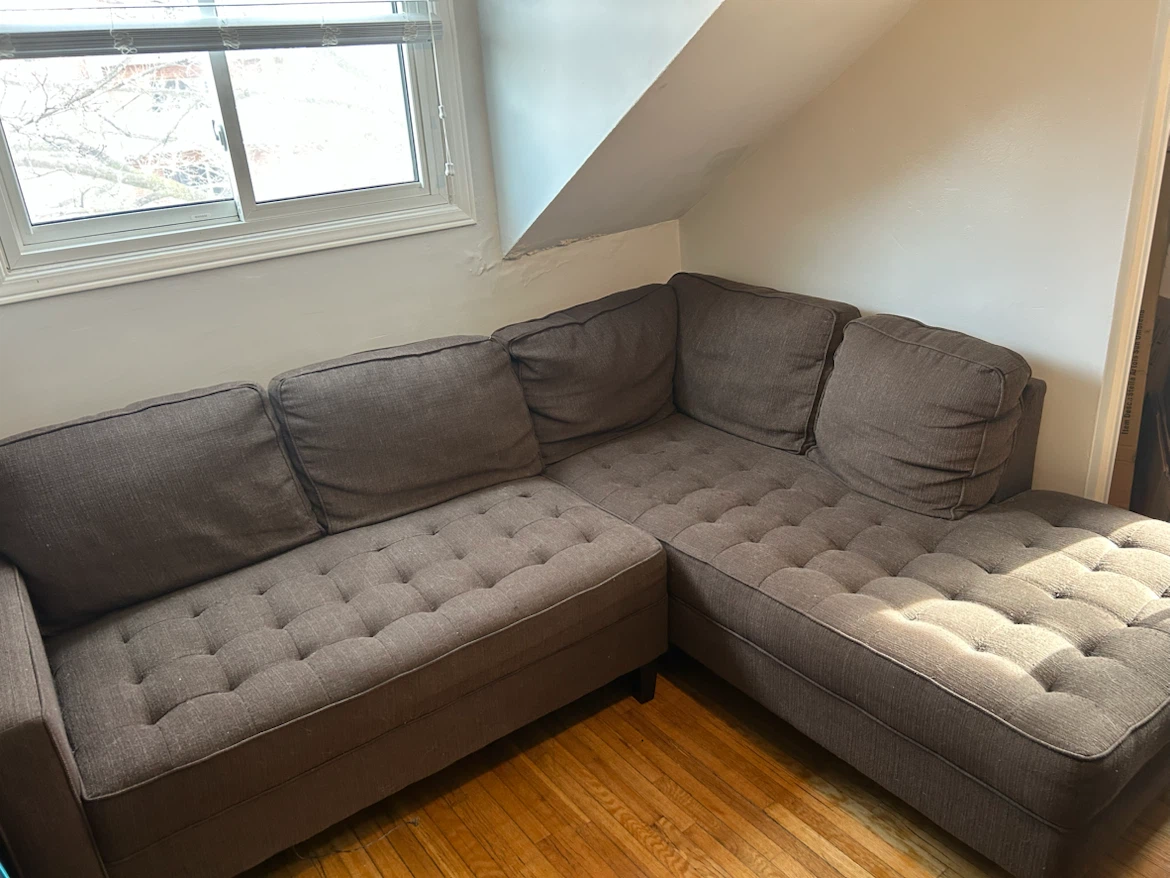 L shaped sofa - photo 3