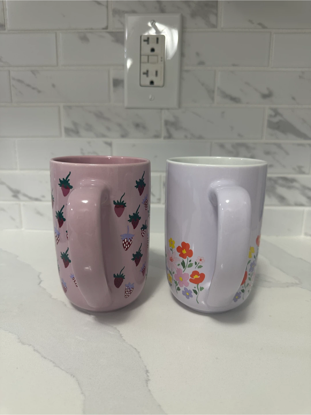 DAVIDsTEA Mugs - Pink Strawberry & Lavender Floral - photo 2