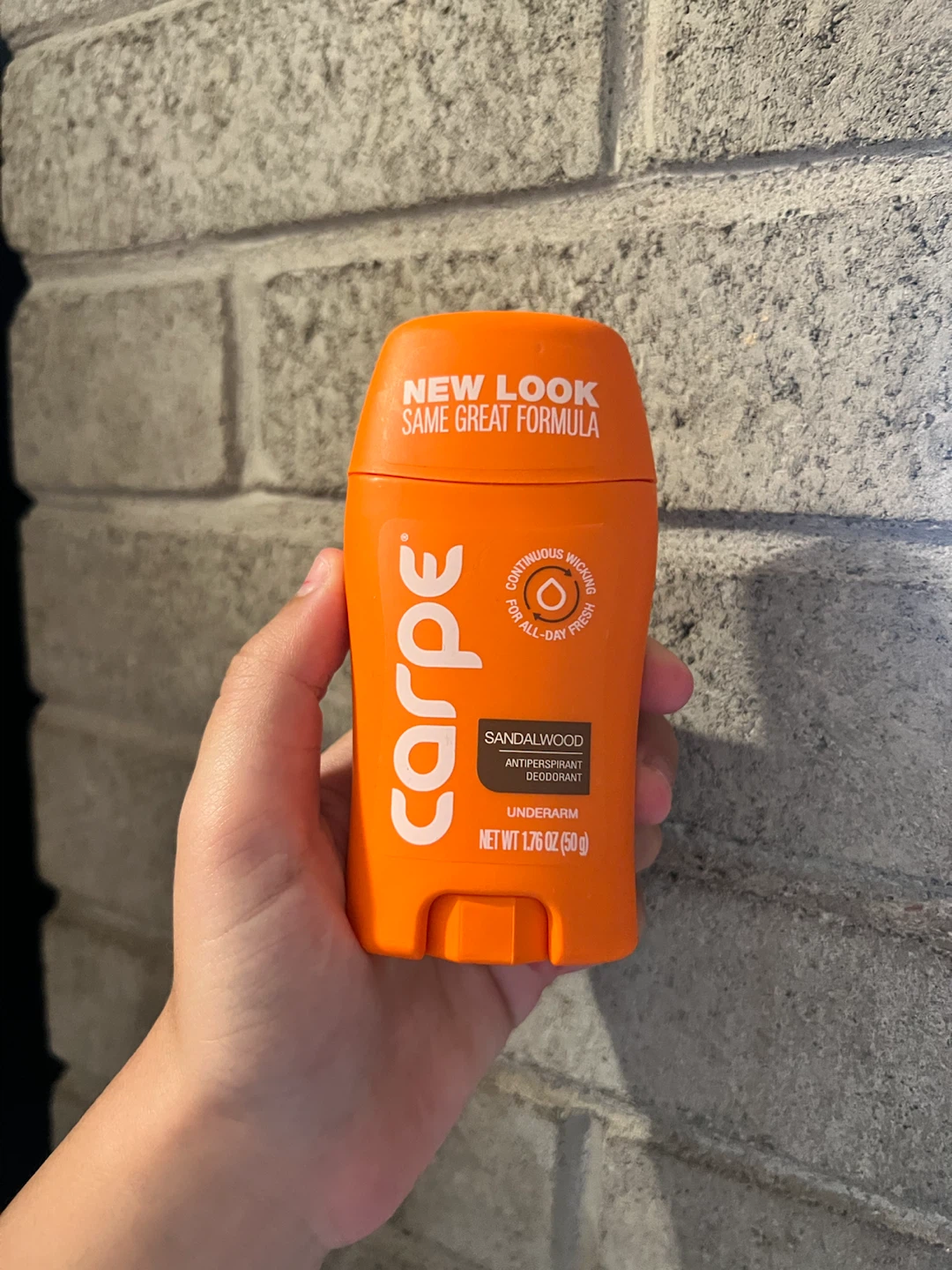 Carpe Sandalwood Antiperspirant Deodorant - 1.76 oz - photo 2