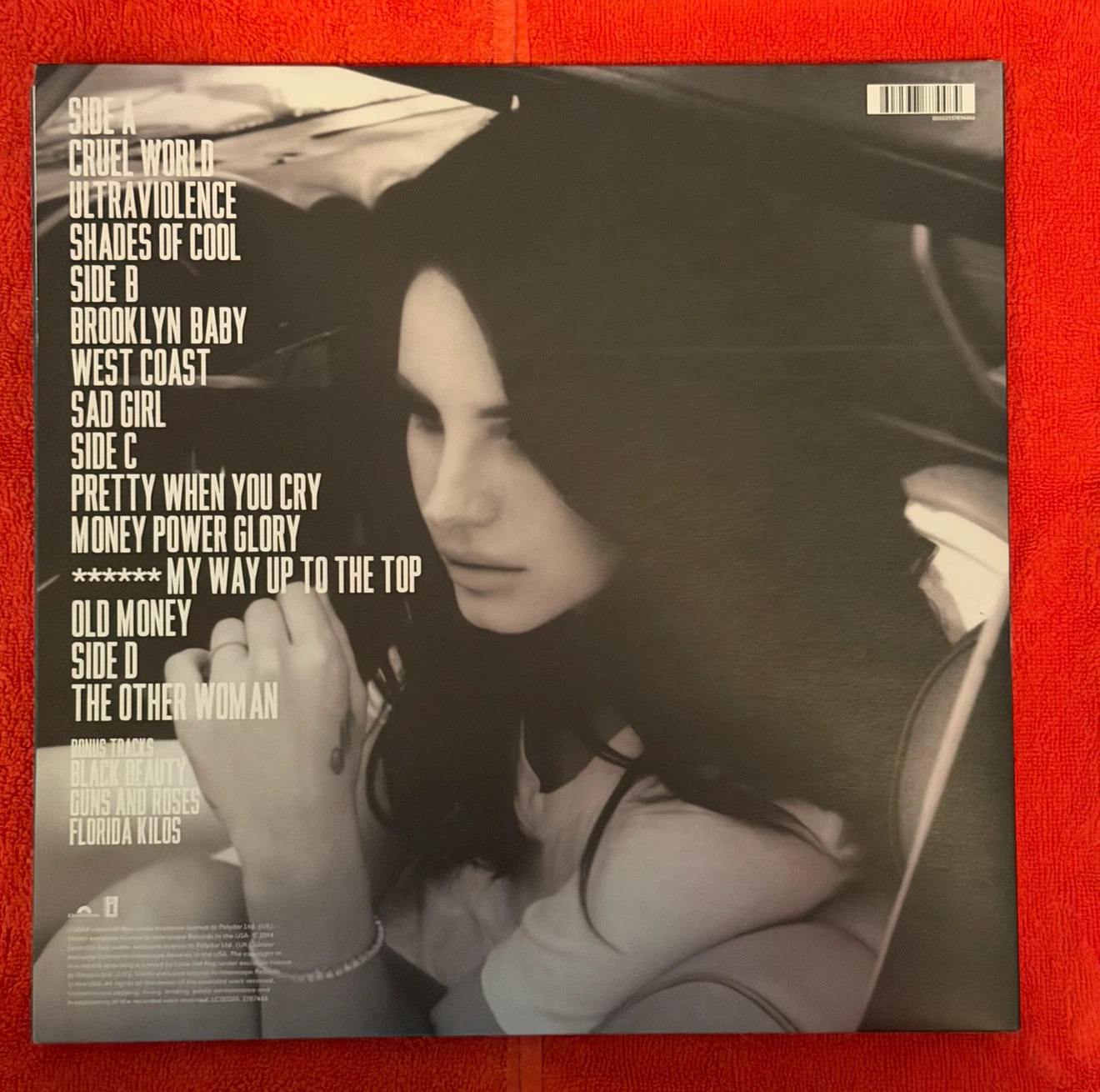 Lana Del Rey Ultraviolence Vinyl Record - photo 2