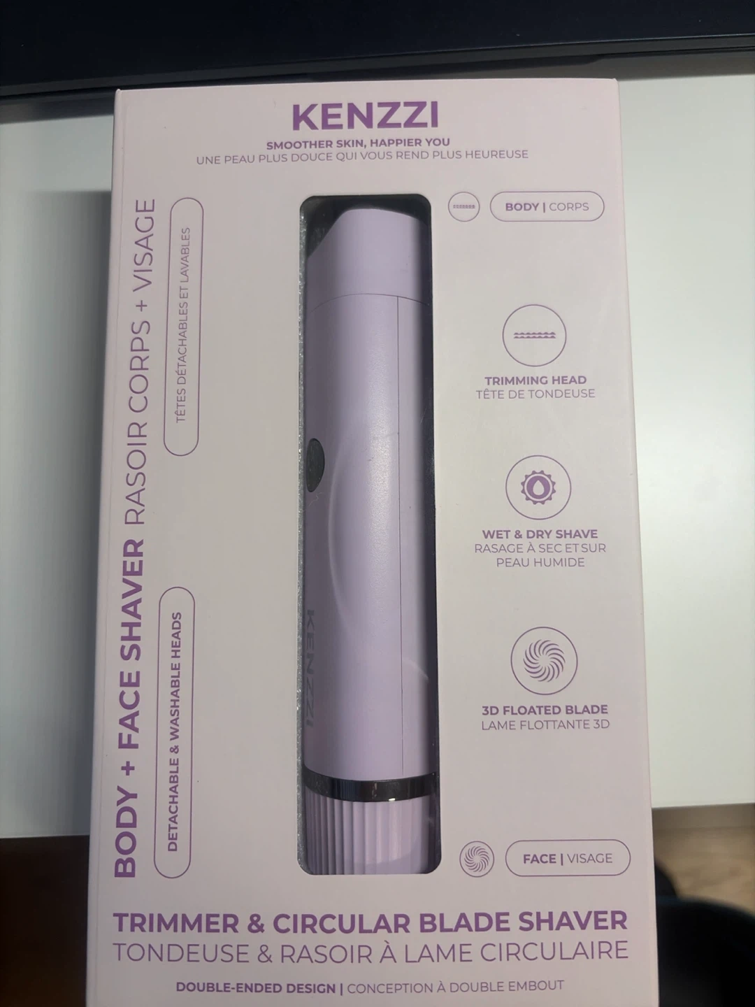 KENZZI Body + Face Shaver Trimmer