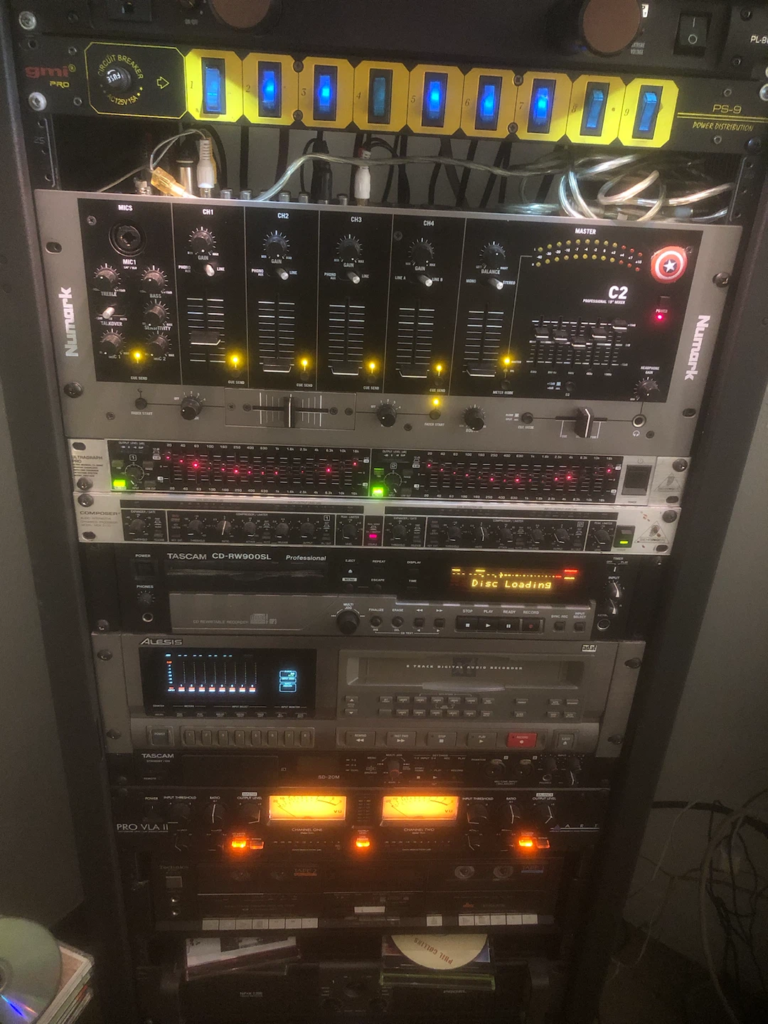 Numark C2 Professional DJ Mixer