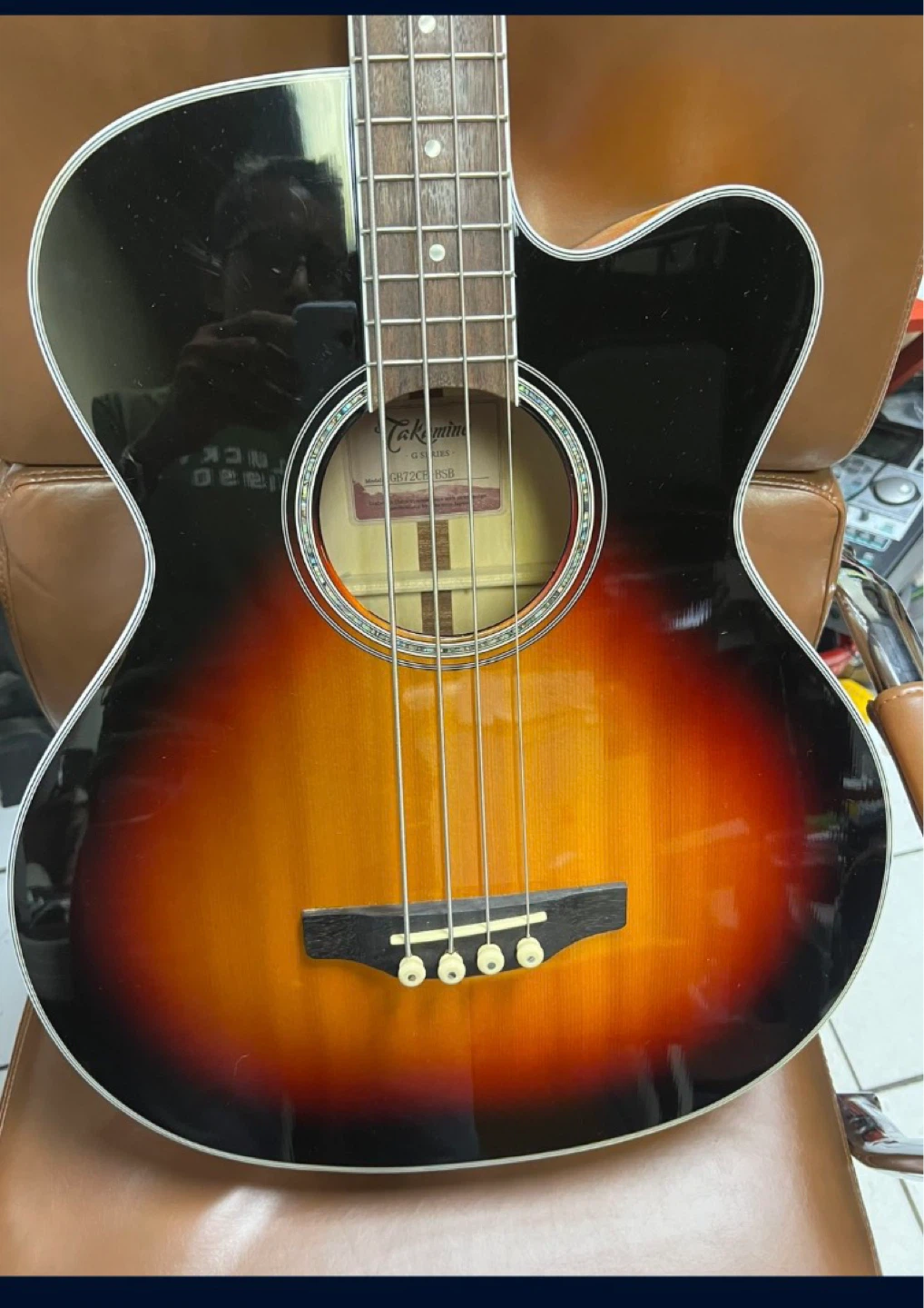 Takamine Acoustic Bass Guitar - photo 3