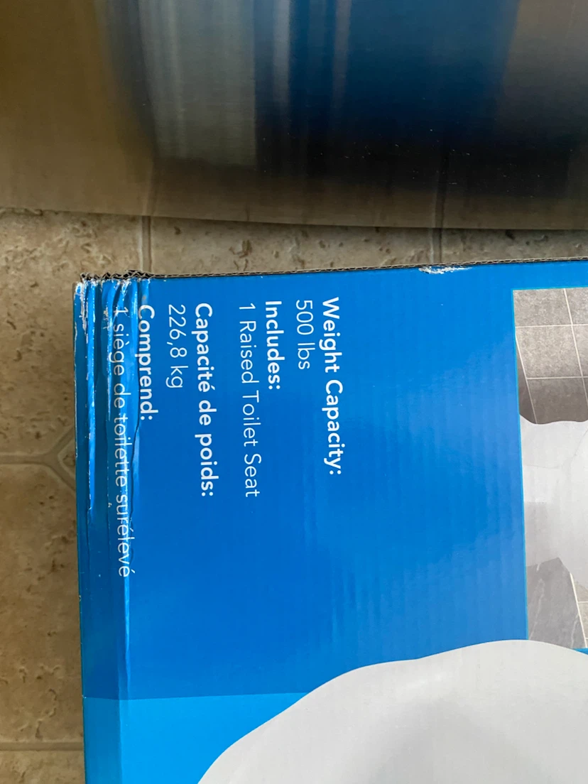 Caix Safe Lock Raised Toilet Seat - photo 3