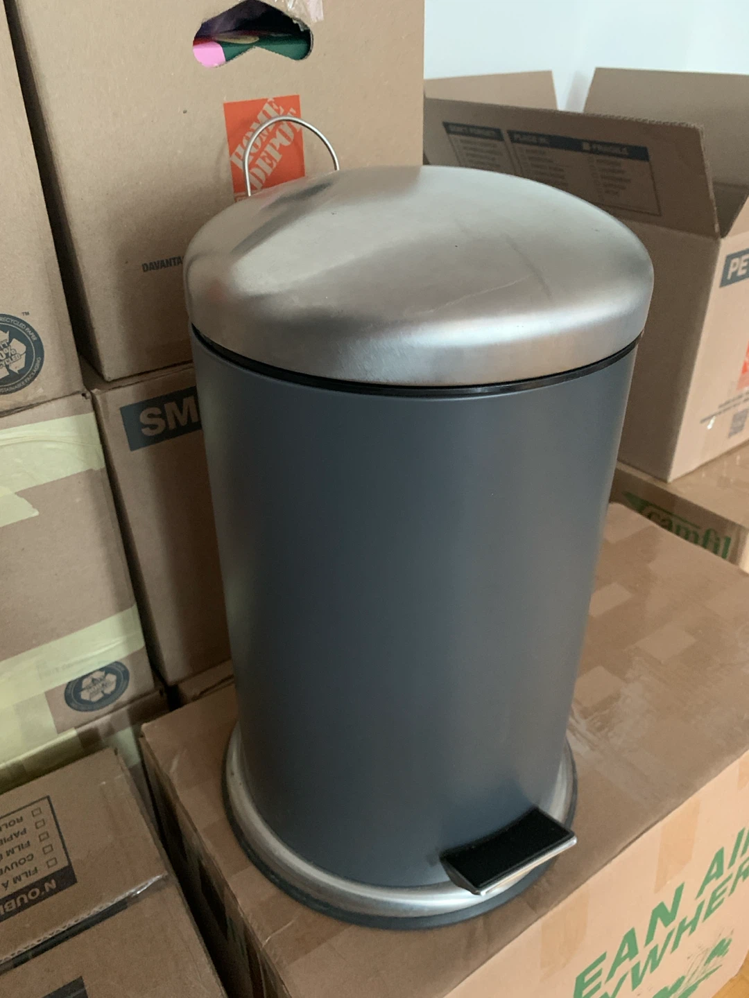 large garbage can