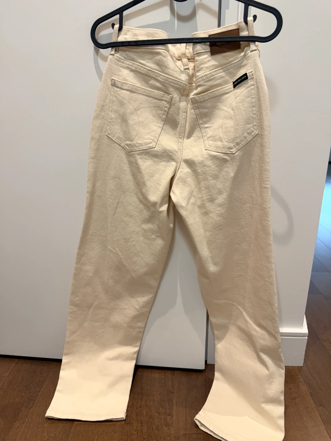 Calvin Klein Jeans High Rise 90's Fit Cream Size 24 - photo 2
