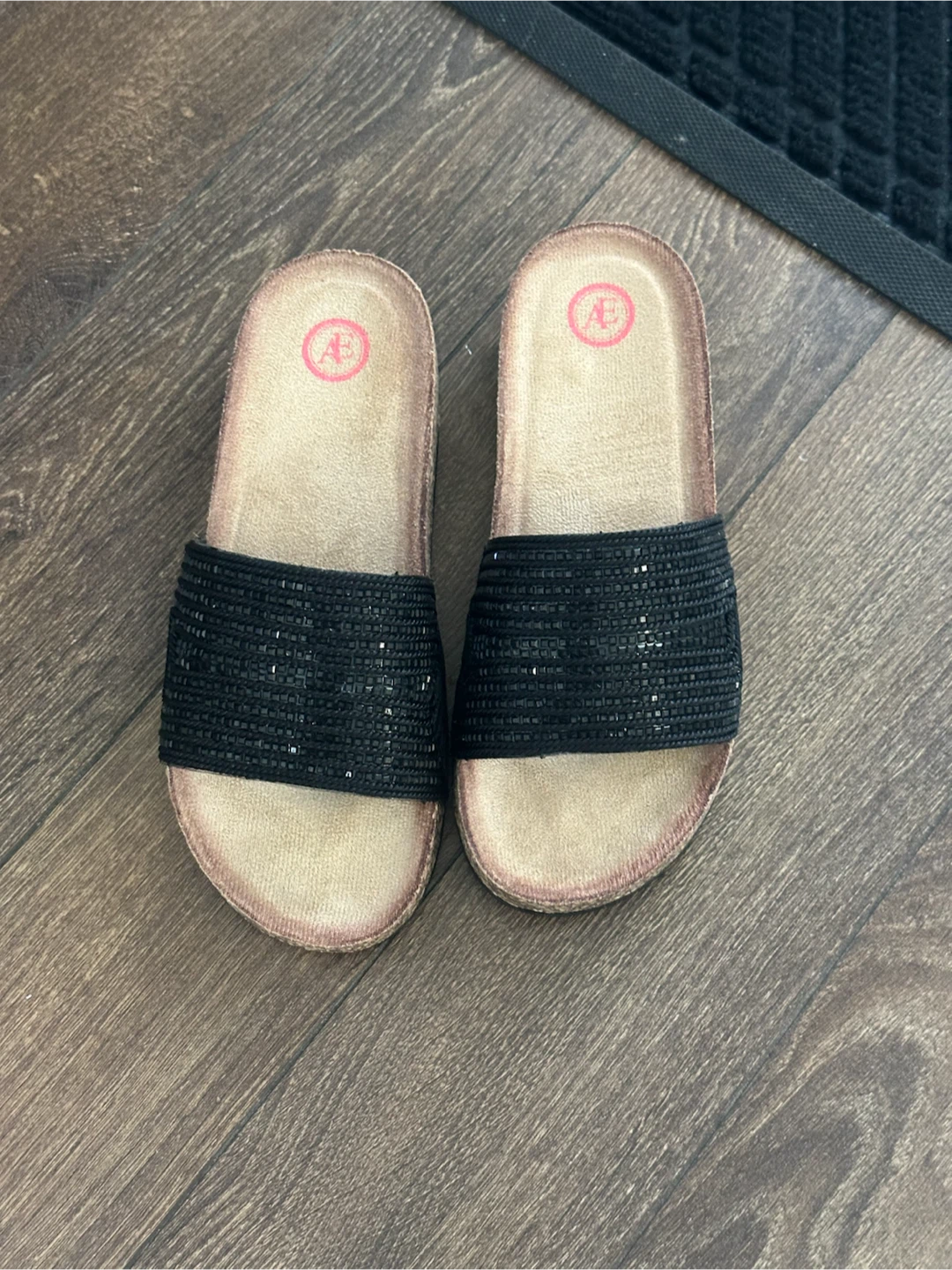 Black Slide Sandals - photo 2
