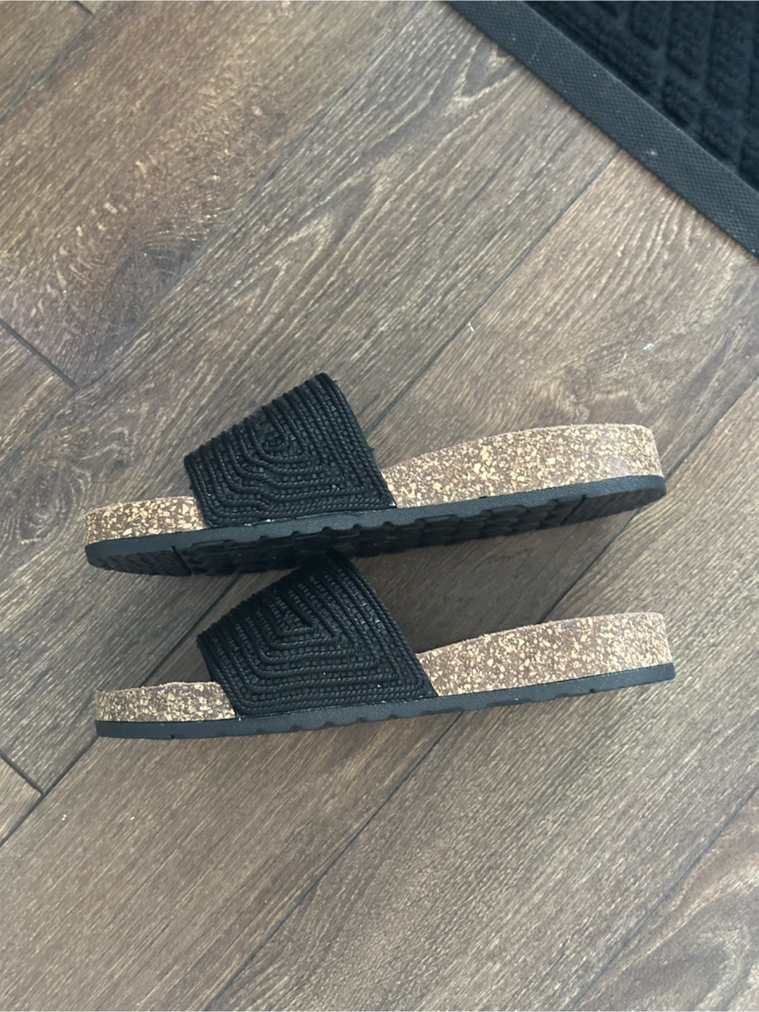 Black Slide Sandals - photo 3