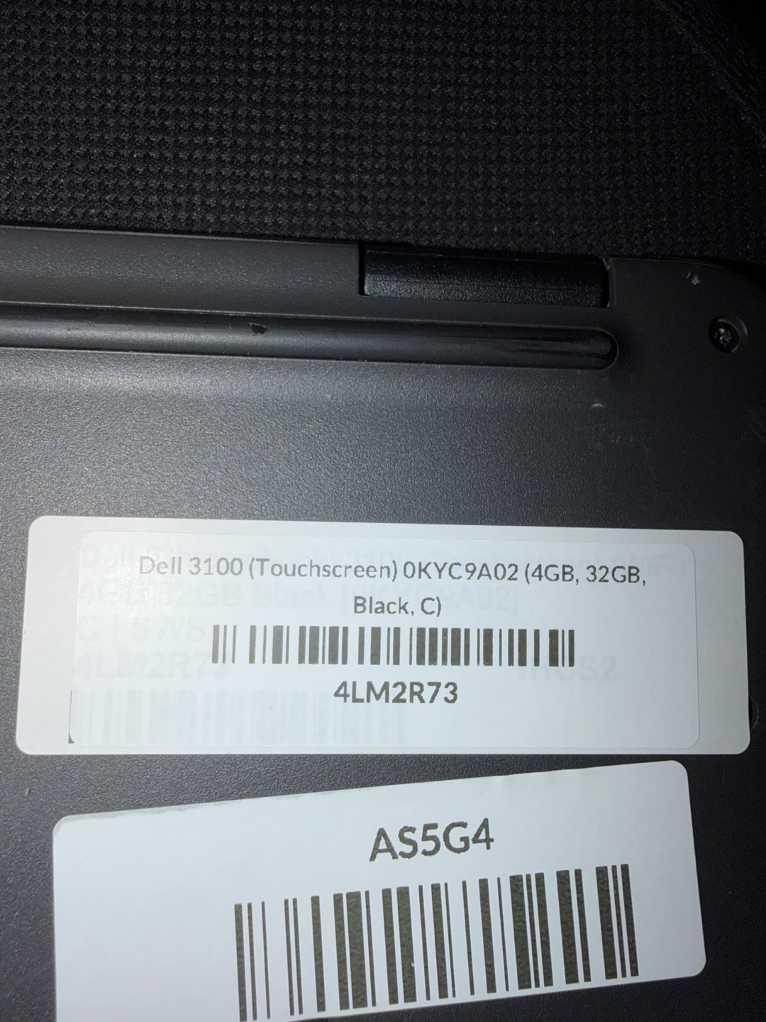 Dell 3100 Chromebook Touchscreen 4GB/32GB Black - photo 3