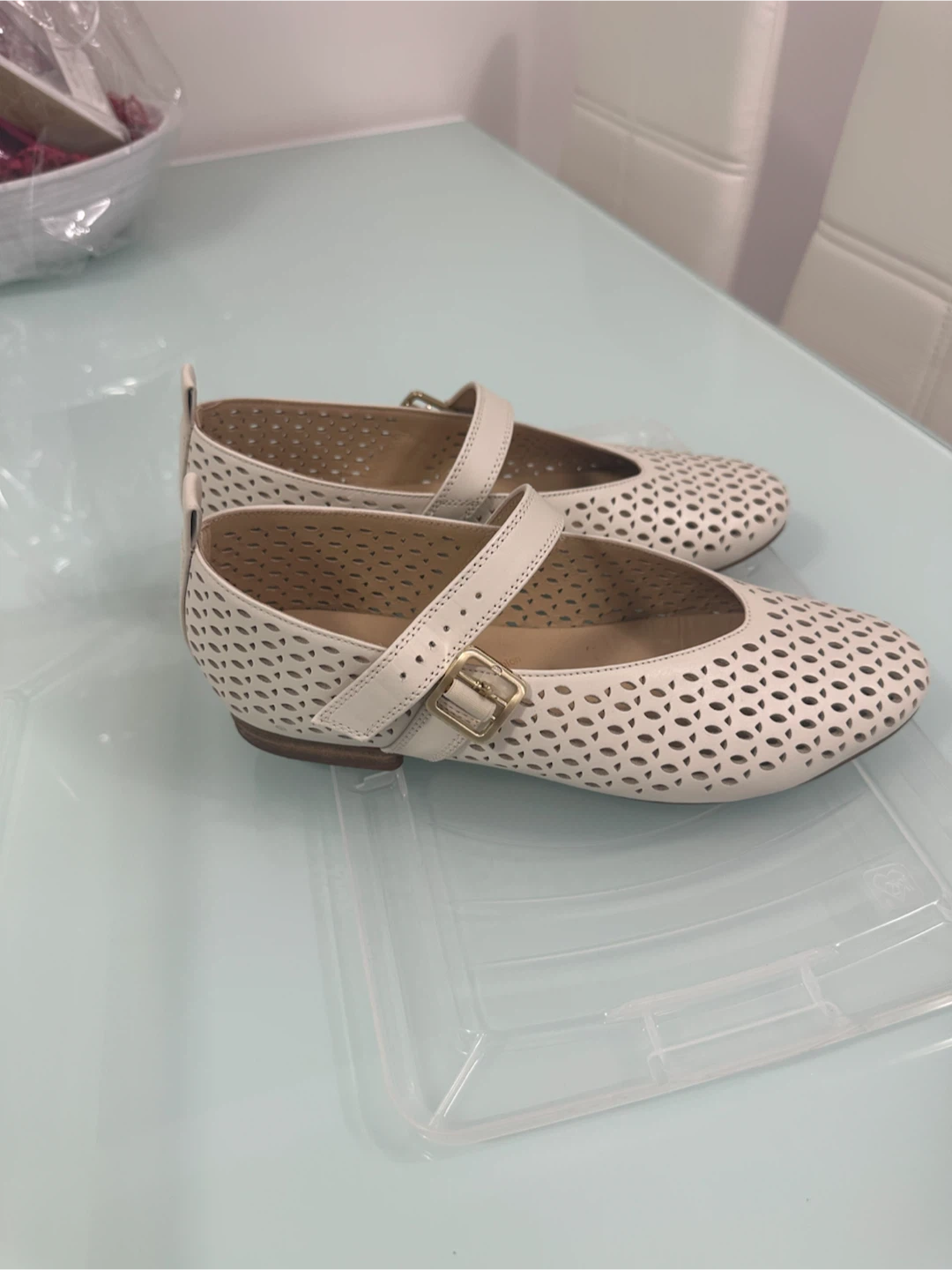 Clarks Signature Ballet Flats Cream Size 8.5 - photo 3