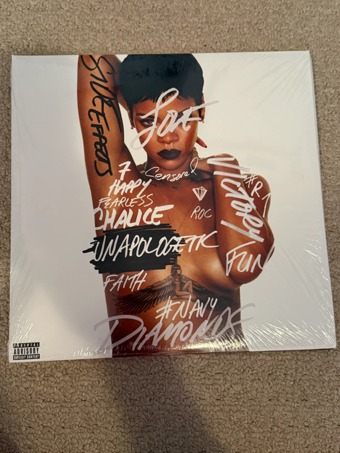 Rihanna Unapologetic Vinyl Record