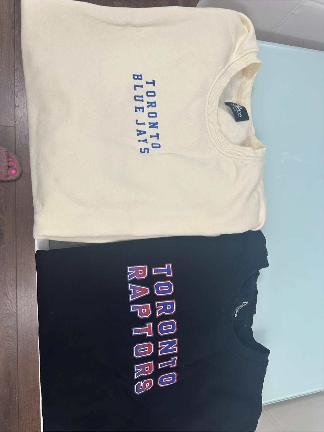 Toronto Blue Jays & Raptors Long Sleeve Sweater  - Size XL