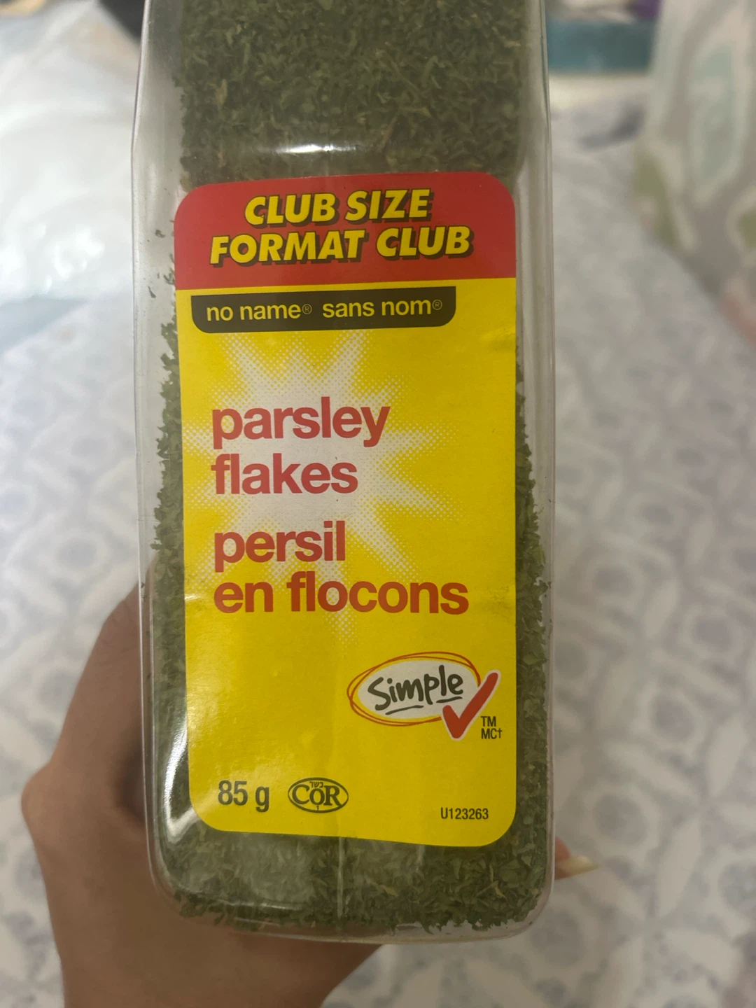 No Name Parsley Flakes - 85g - photo 3