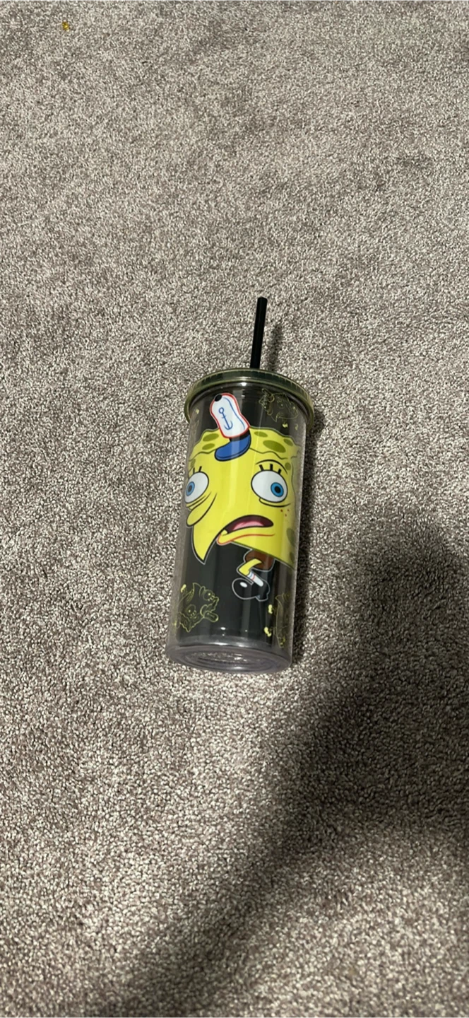 SpongeBob SquarePants Tumbler with Straw
