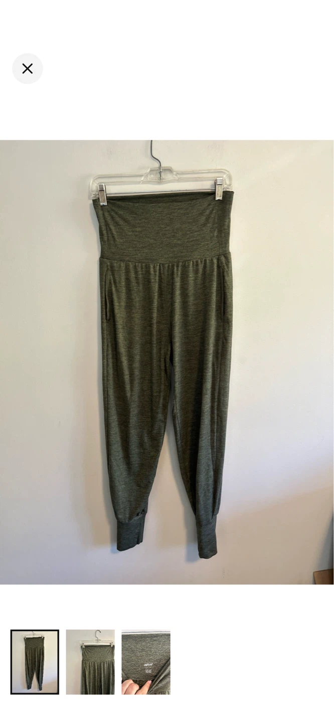Aerie Green Jogger Pants S/P/Ch