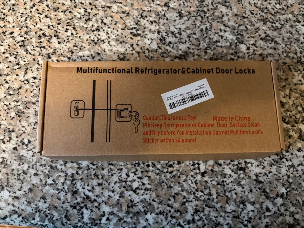 Multifunctional Refrigerator & Cabinet Door Locks with Keys - photo 2