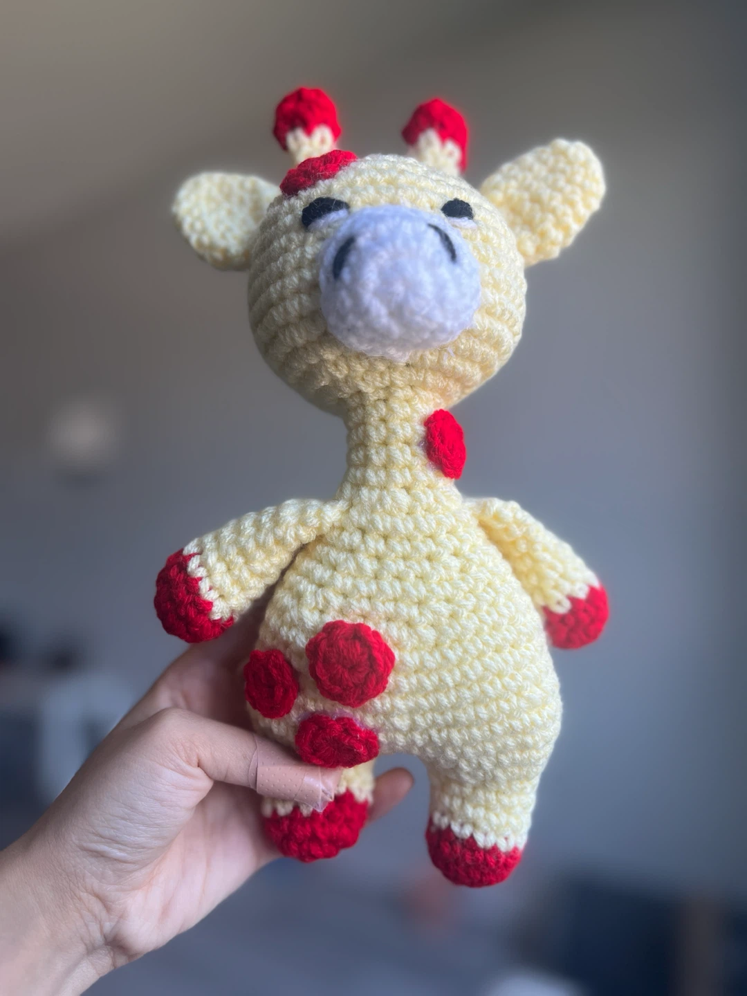 Handmade Crochet Giraffe Plushie