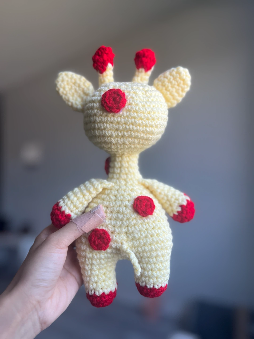 Handmade Crochet Giraffe Plushie - photo 2