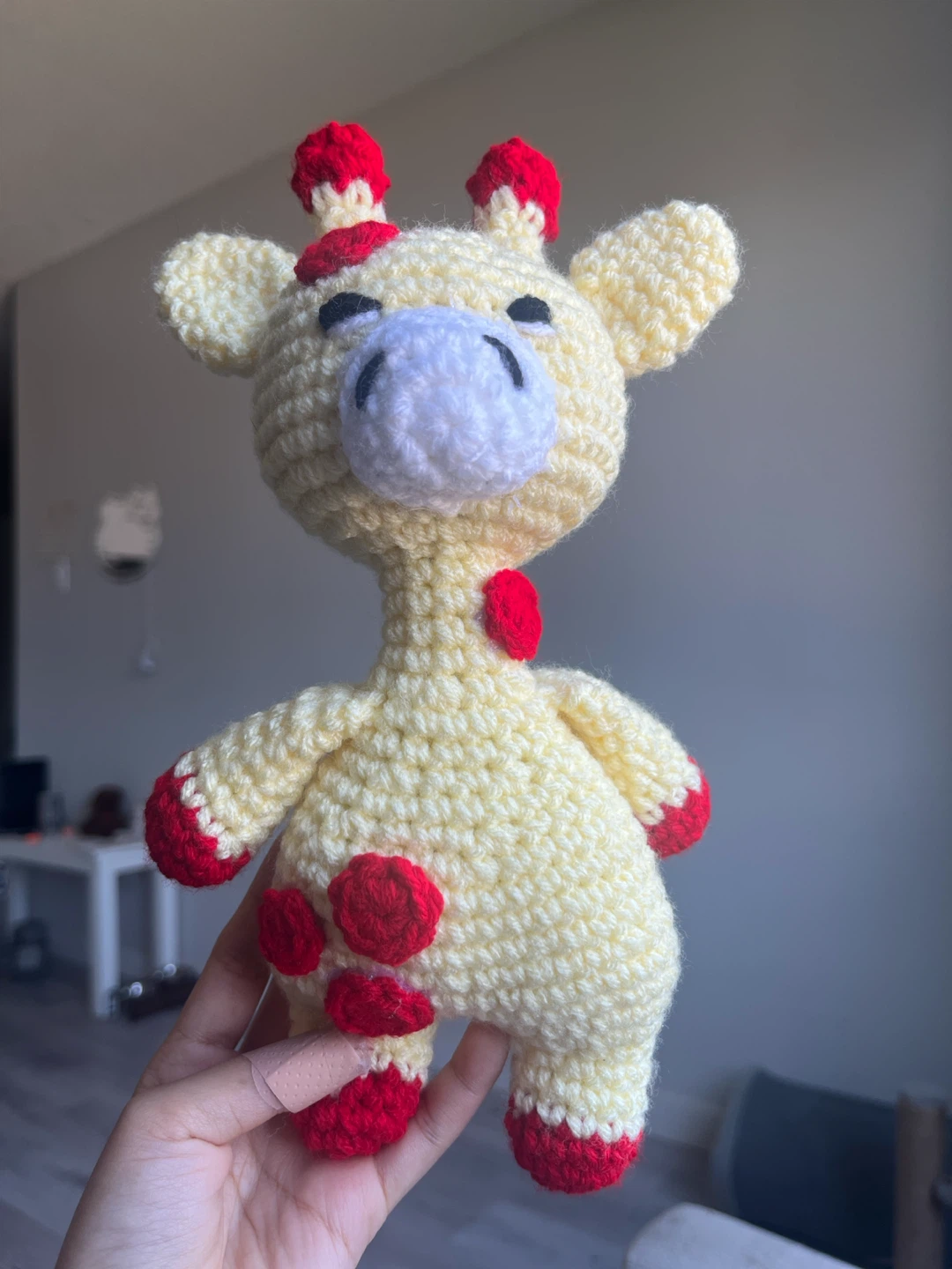 Handmade Crochet Giraffe Plushie - photo 3