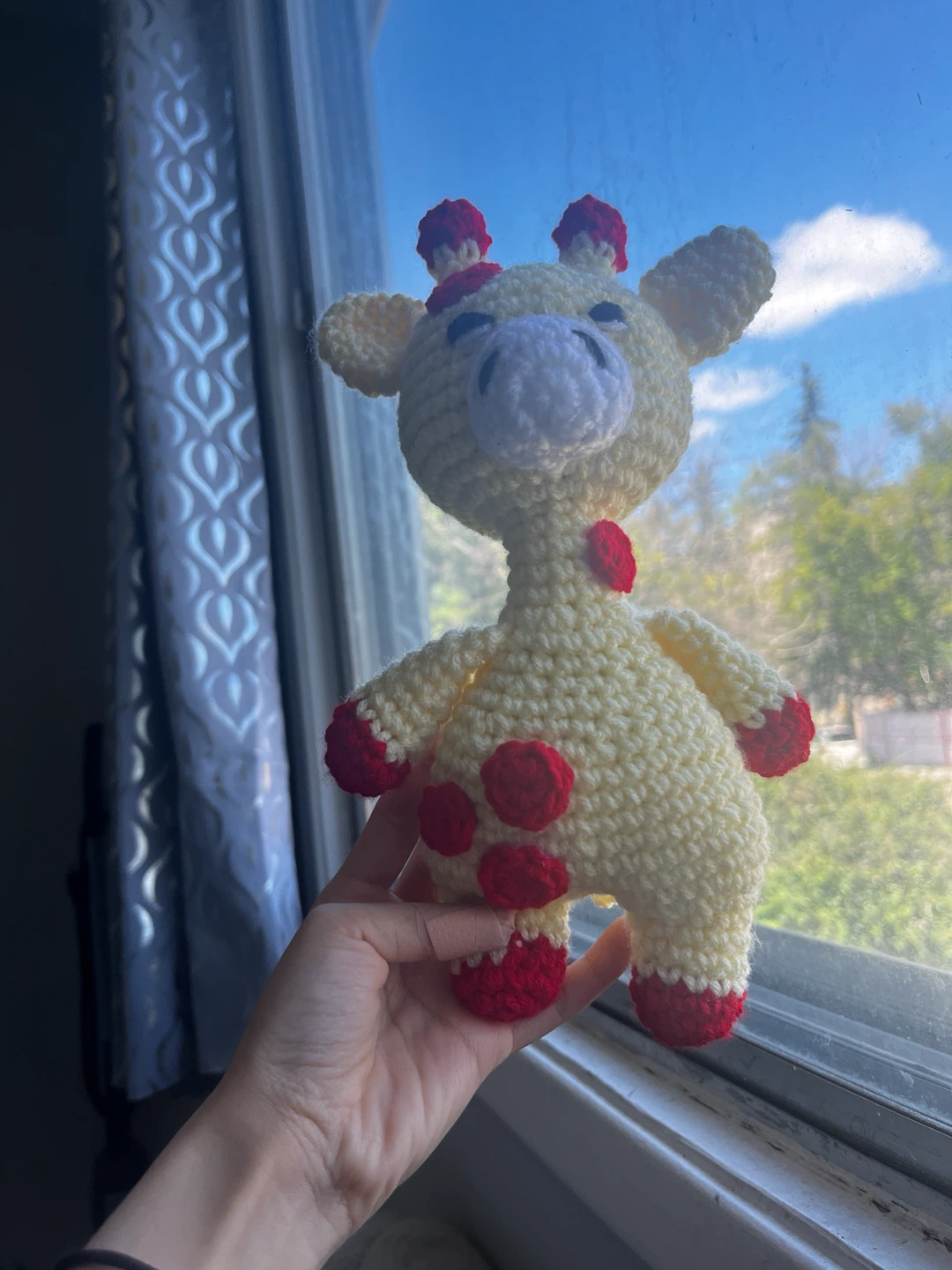 Handmade Crochet Giraffe Plushie - photo 4