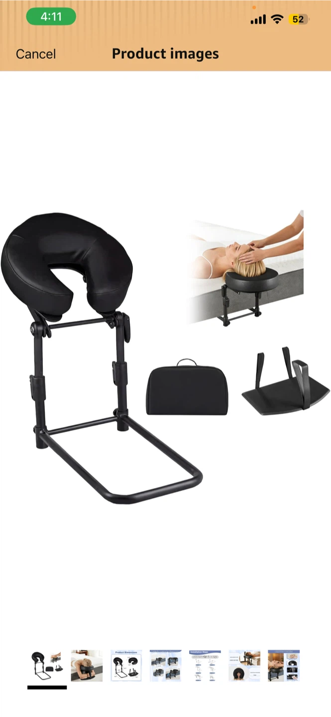 Adjustable Massage Face Cradle Pillow - photo 4