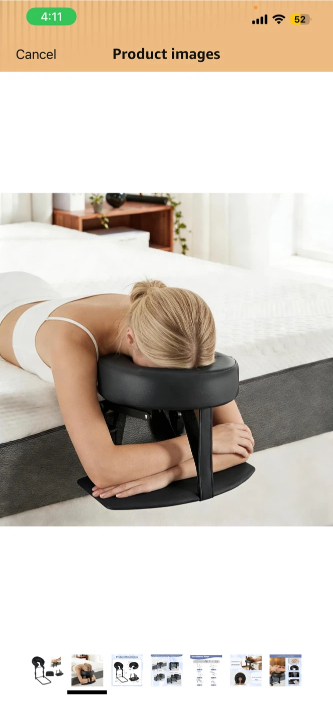 Adjustable Massage Face Cradle Pillow - photo 5