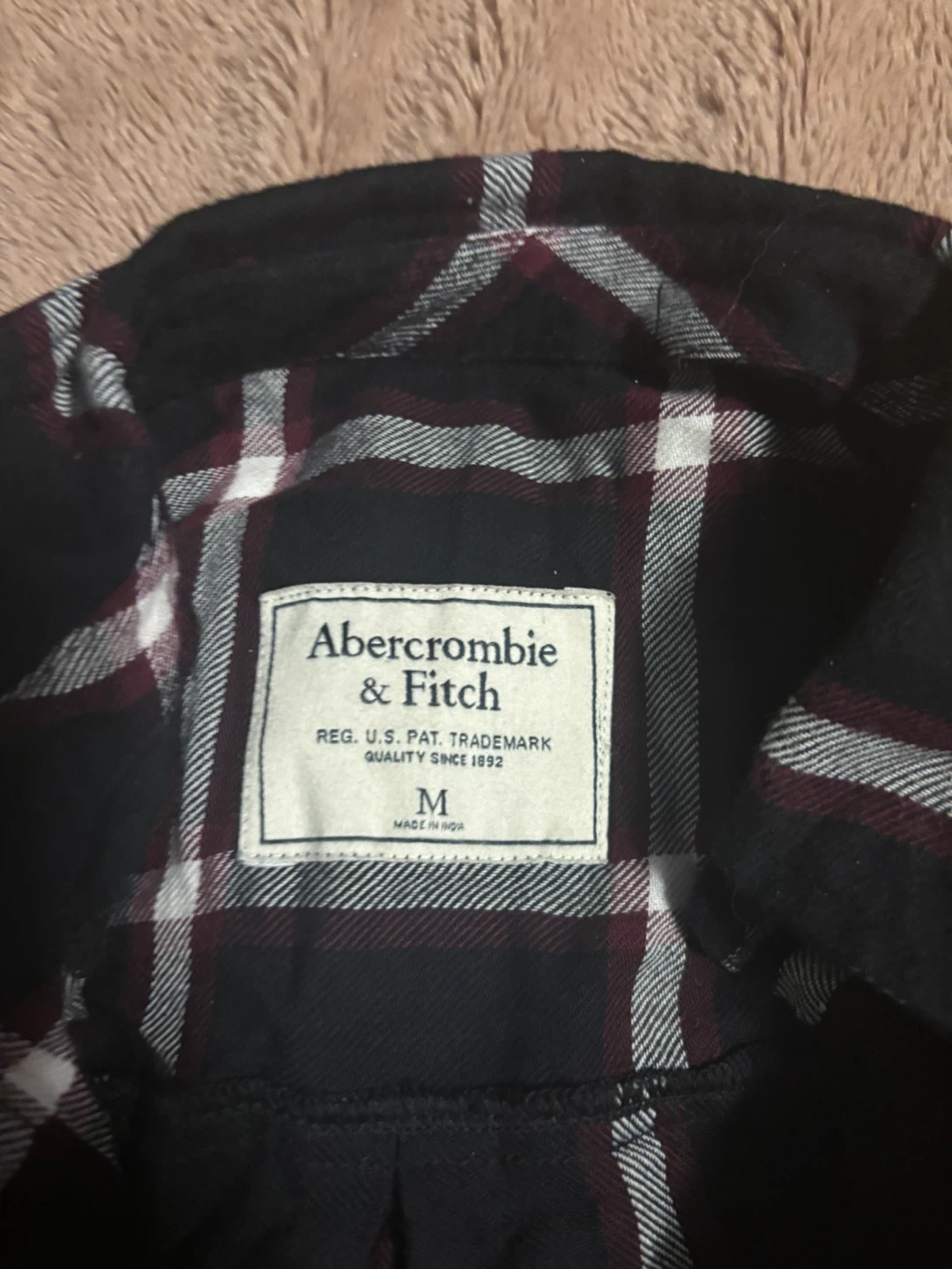Abercrombie & Fitch Plaid Shirt - Size M - photo 2