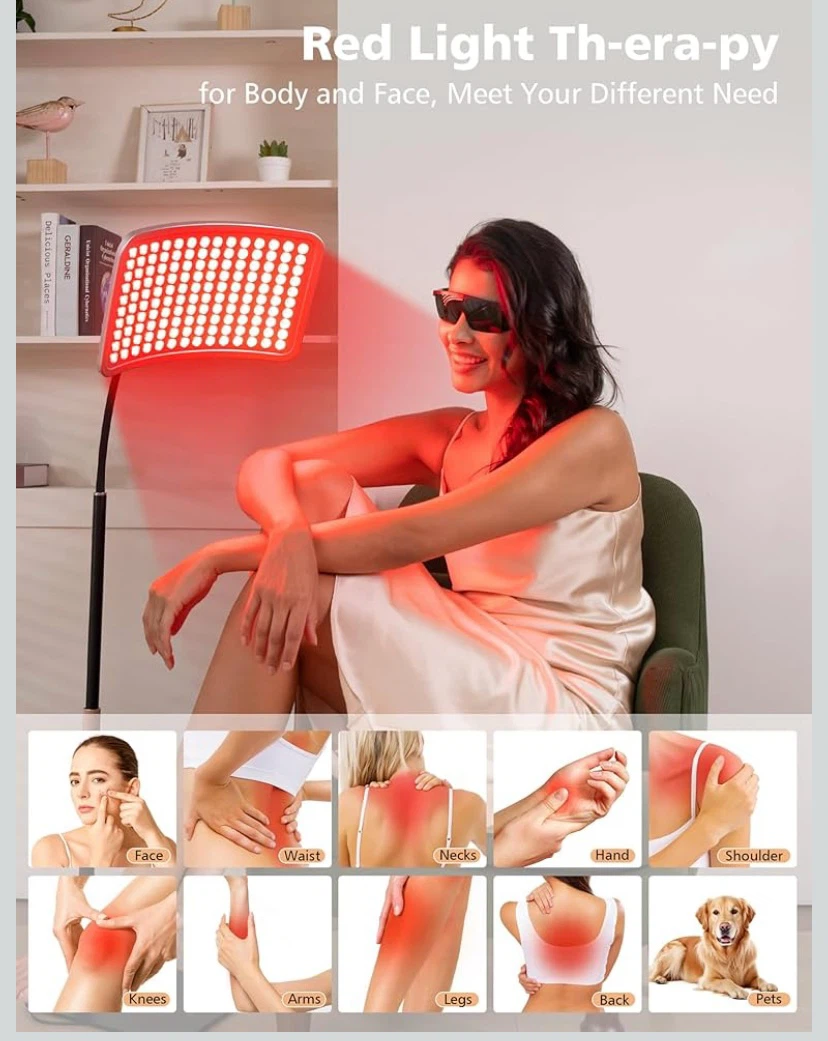 New Red Light Therapy Lamp With Stand - photo 2
