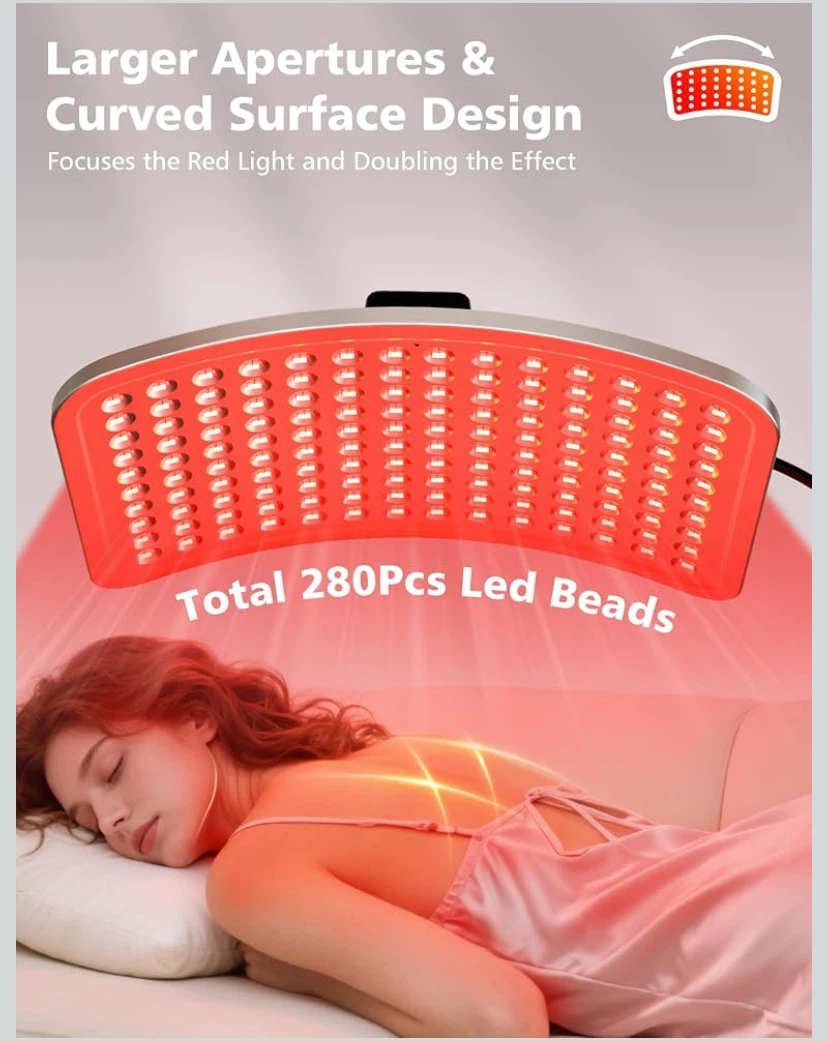 New Red Light Therapy Lamp With Stand - photo 4