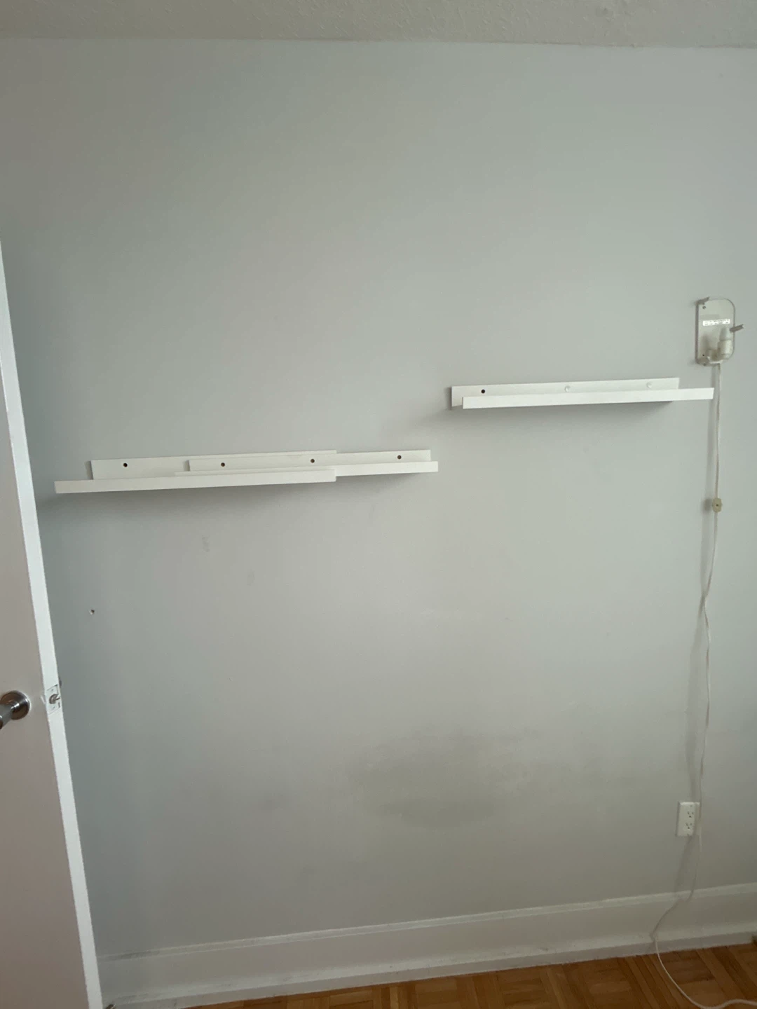 White Wall Shelves
