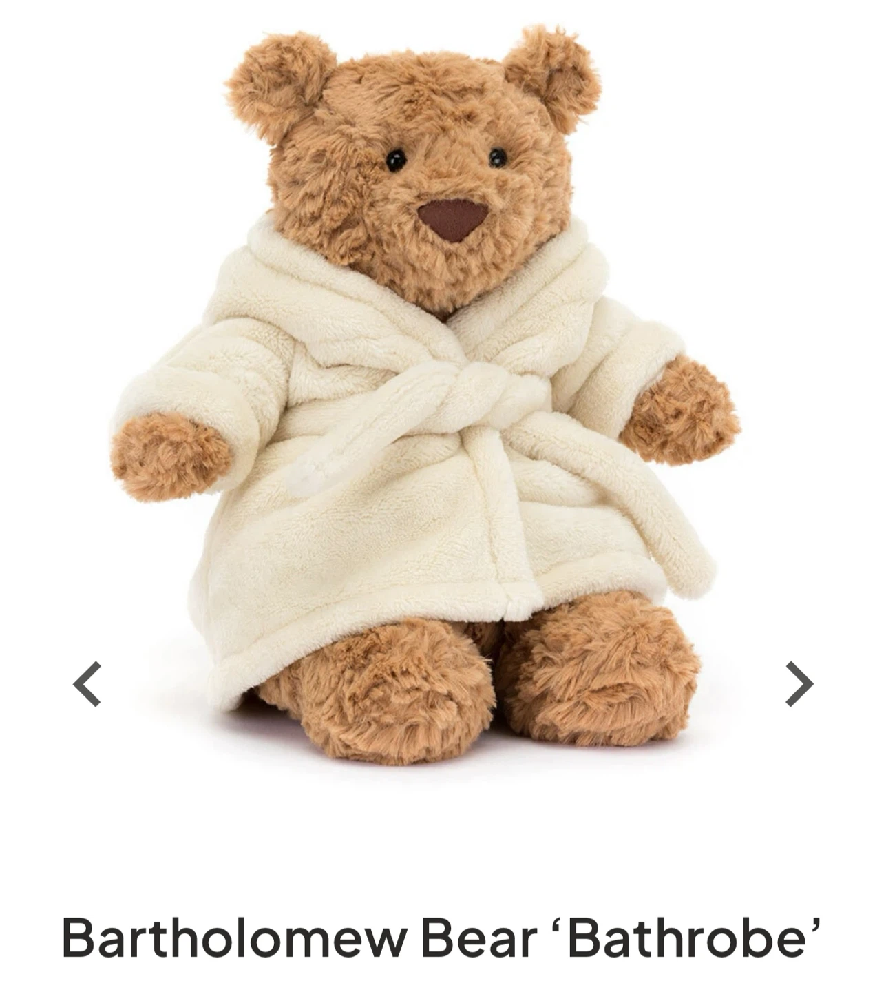 Jellycat Bartholomew Bear Bathrobe - photo 5