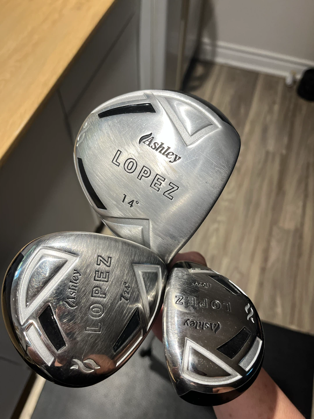 Ashley Lopez golf clubs