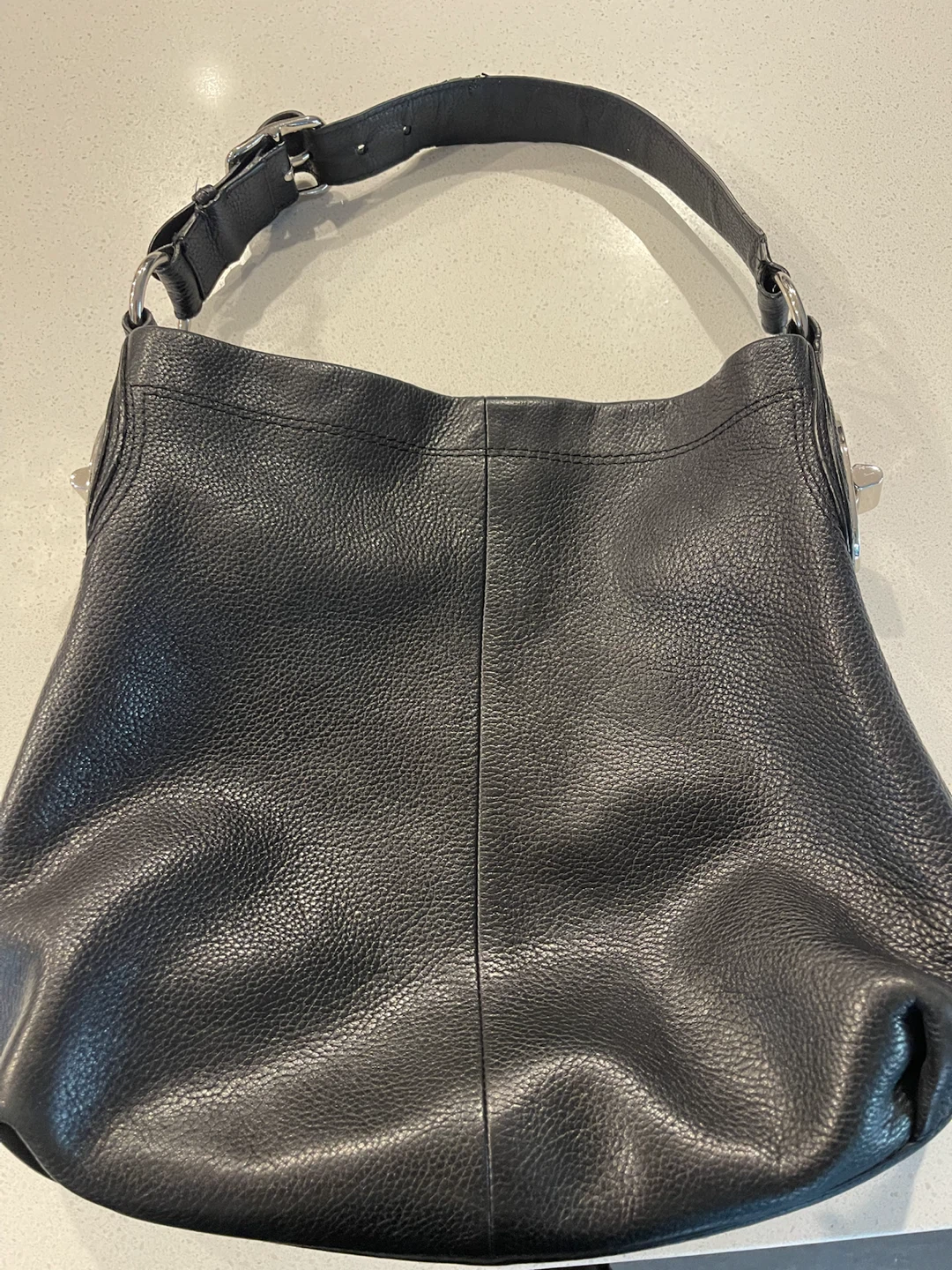 COACH Leather Hobo Bag