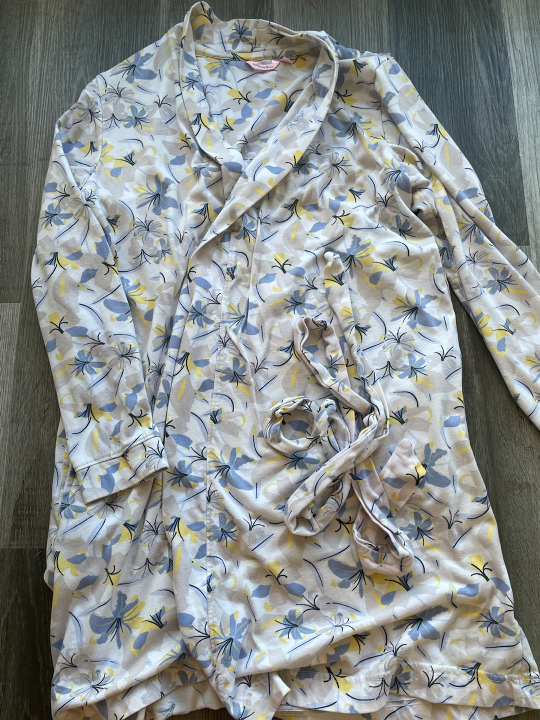Women's Floral Robe