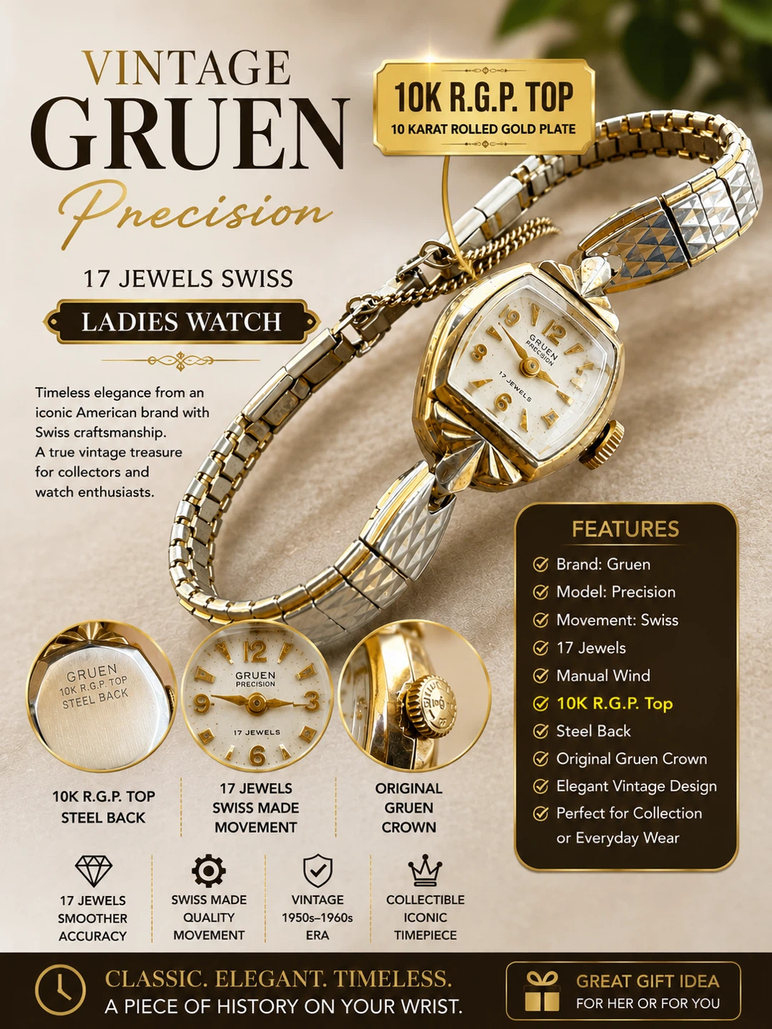 VINTAGE GRUEN PRECISION