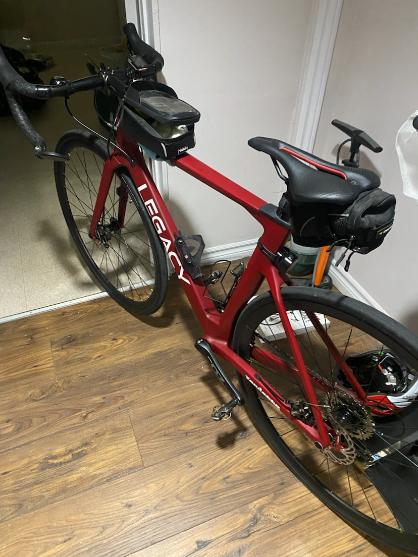 Red Legacy Road Bike - photo 2