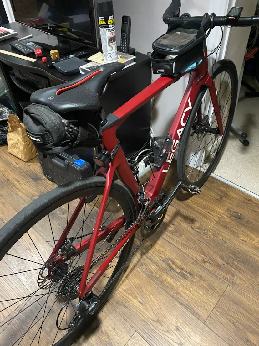 Red Legacy Road Bike - photo 4