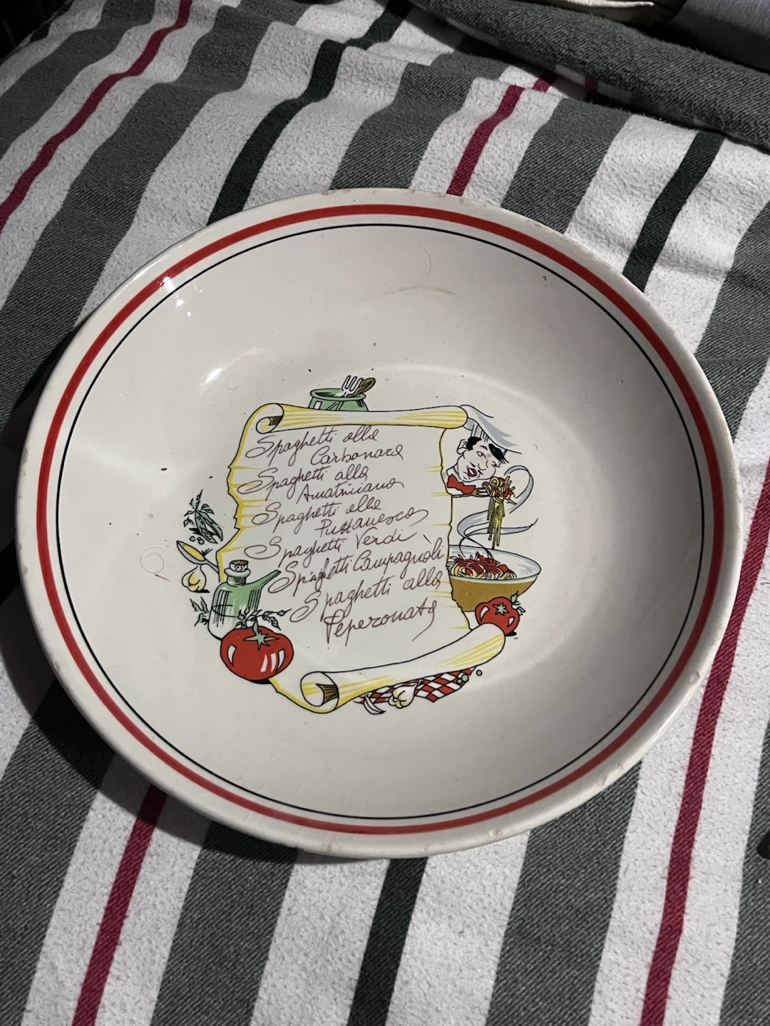 Medici Hand Painted Collection Dish