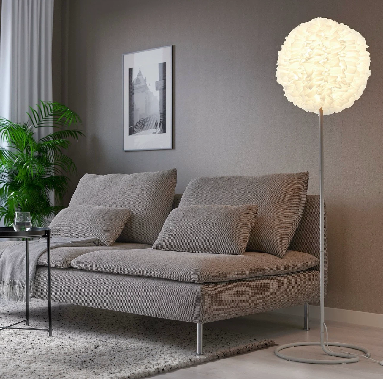 Ikea Vindkast floor lamp with bulb included - photo 3